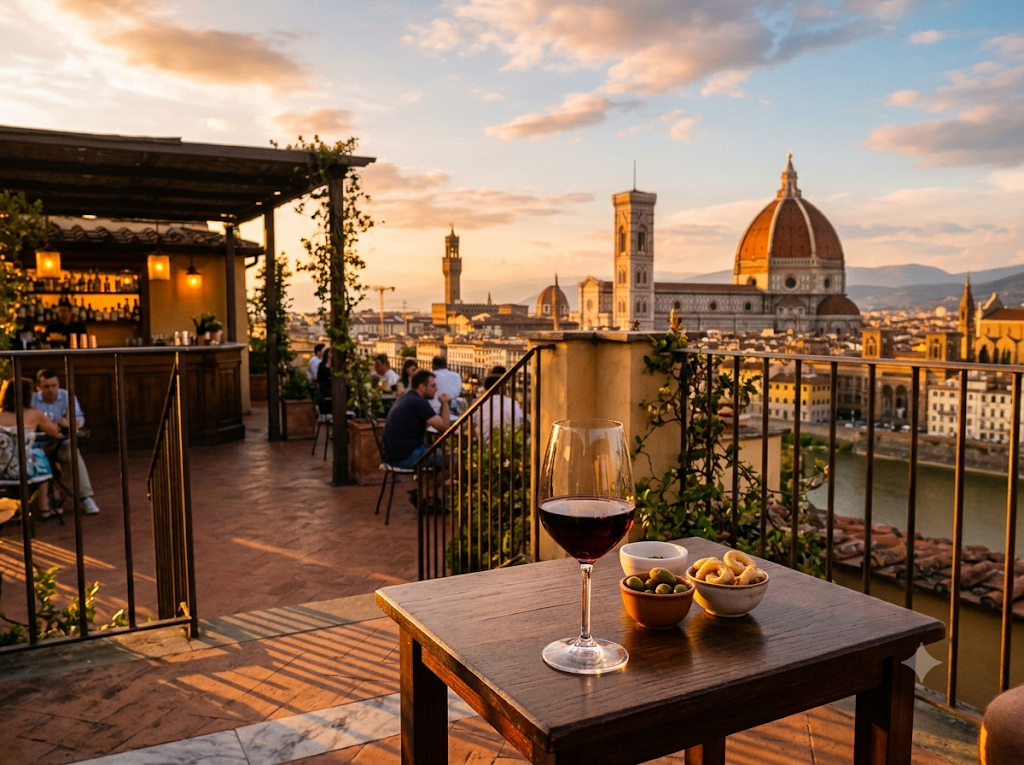 La terrasse de MH Florence séduit les voyageurs français