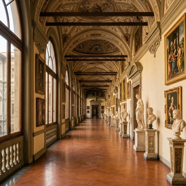Florence's Uffizi Gallery Draws More French Hotel Guests